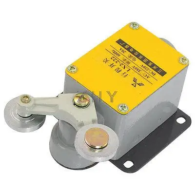 

LX2-222 220VDC 380VAC 20A 60Hz 1NO 1NC Double Rotary Roller Lever Limit Switch