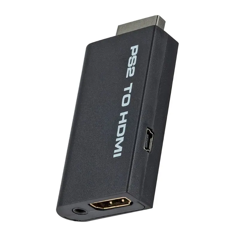 PS2 к HDMI аудио видео кабель конвертер адаптер с 3,5 мм аудио выход монитор
