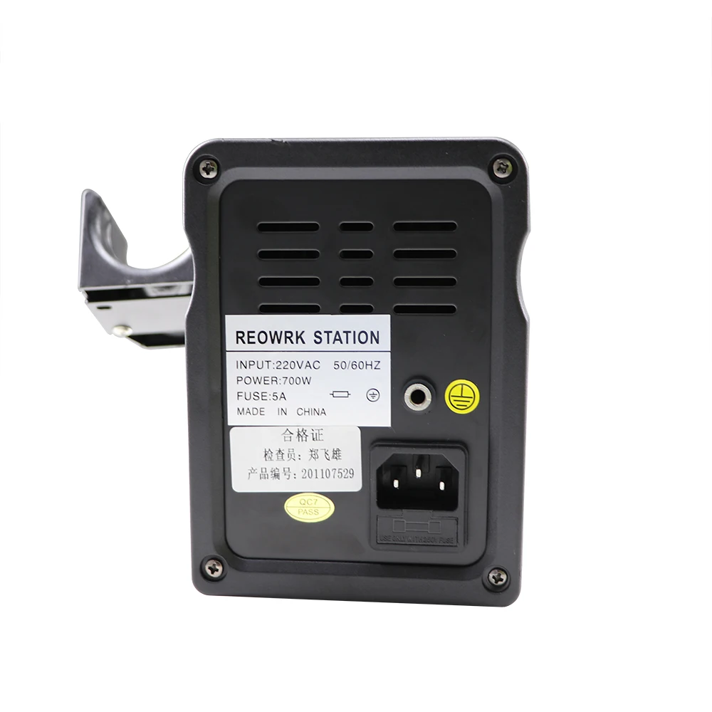Station Soudage Air Chaud FAOKZE 858D - 700W, 100-480°C - Écran LED - 3 Buses - Pour BGA, CMS - Professionnel