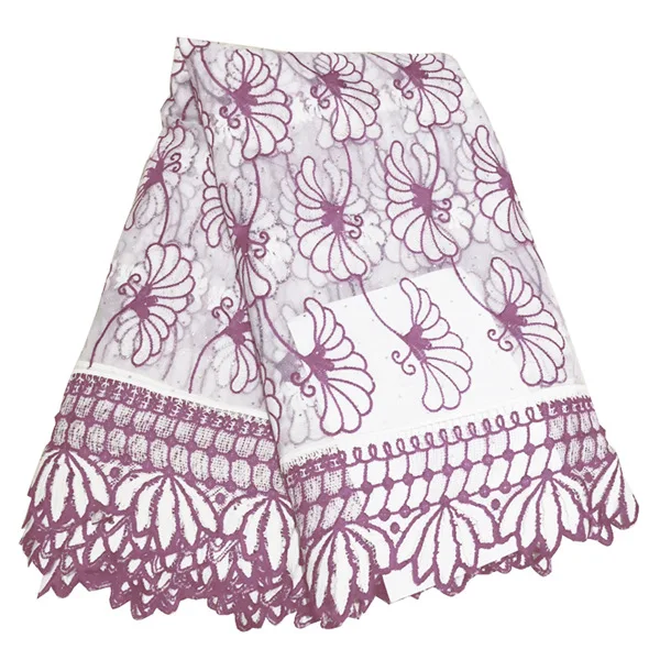 light purple Африканская кружевная ткань швейцарская вуаль с камнями кружево высокое качество нигерийская Тюлевая сетчатая кружевная ткань - Цвет: light purple