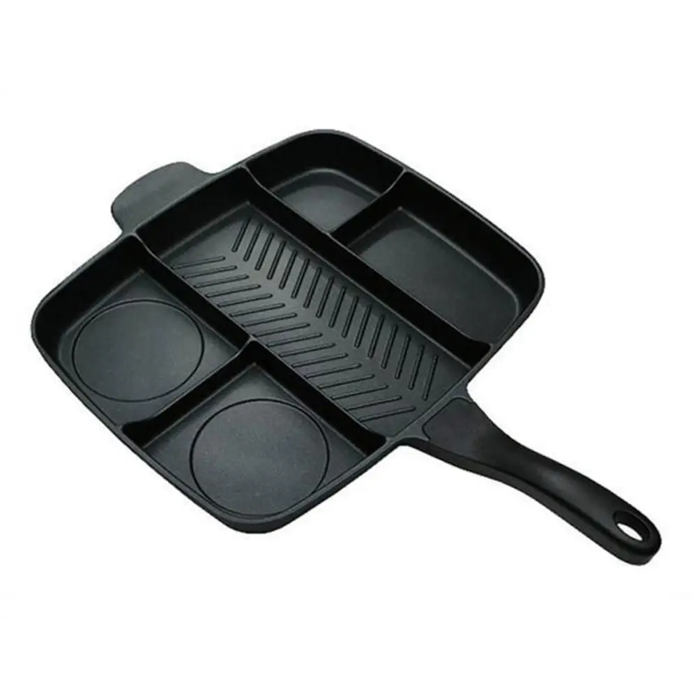 Multi Section 5 In 1 Non Stick Master Frying Pan