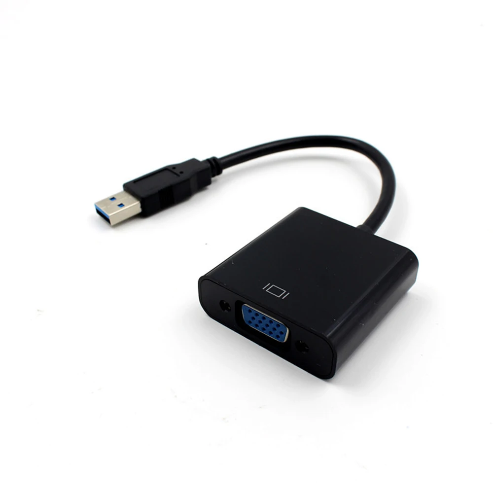 Cavo adattatore da USB 3.0 a VGA scheda grafica esterna adattatore convertitore Multi-display Video per Laptop Windows 7 8 10 PC