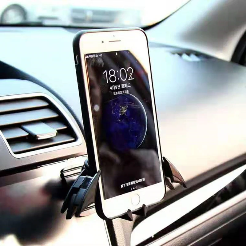 Универсальный автомобильный держатель для телефона &quotлетучая мышь&quot на