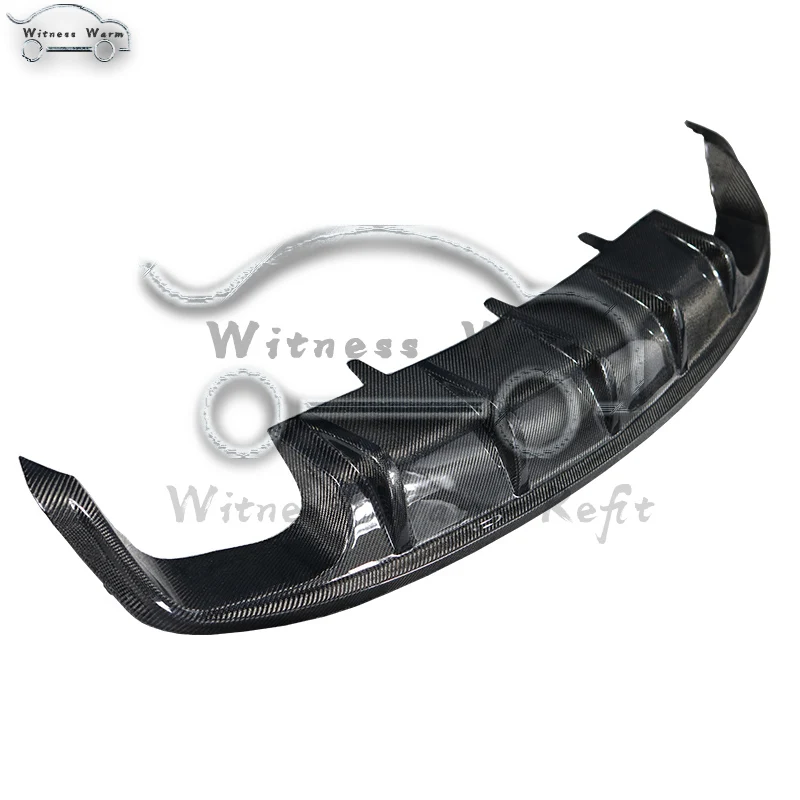 A7 Carbon Fiber Rear Bumper Lip Diffuser Spoiler for Audi A7 Sline/S7 Bumper Only 2012