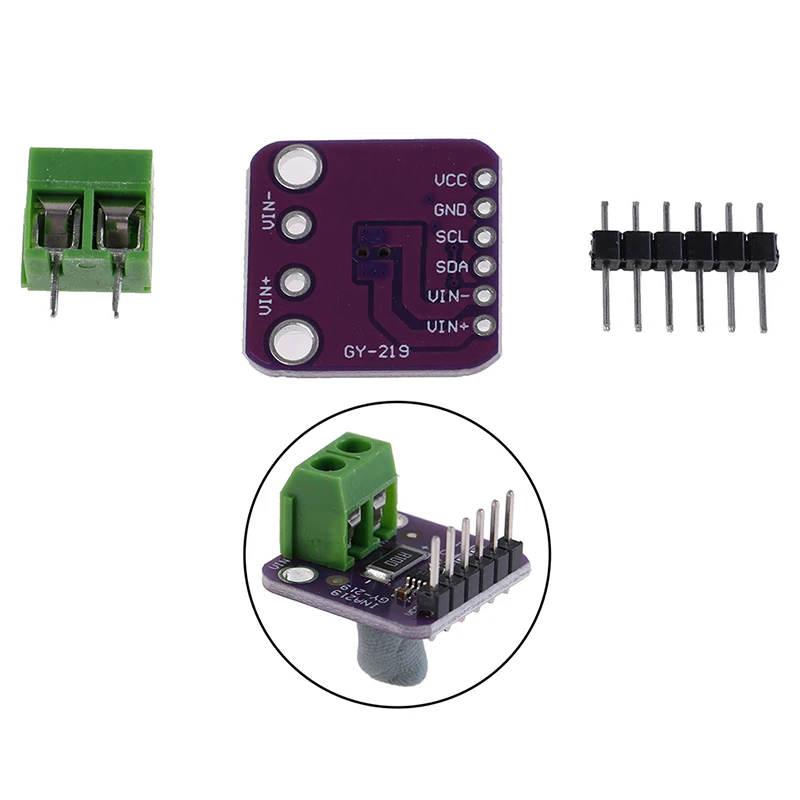 INA219 GY-219 GY219 ток питание сенсор Breakout плата модуль датчика IEC интерфейс для Arduino DIY DC INA219B
