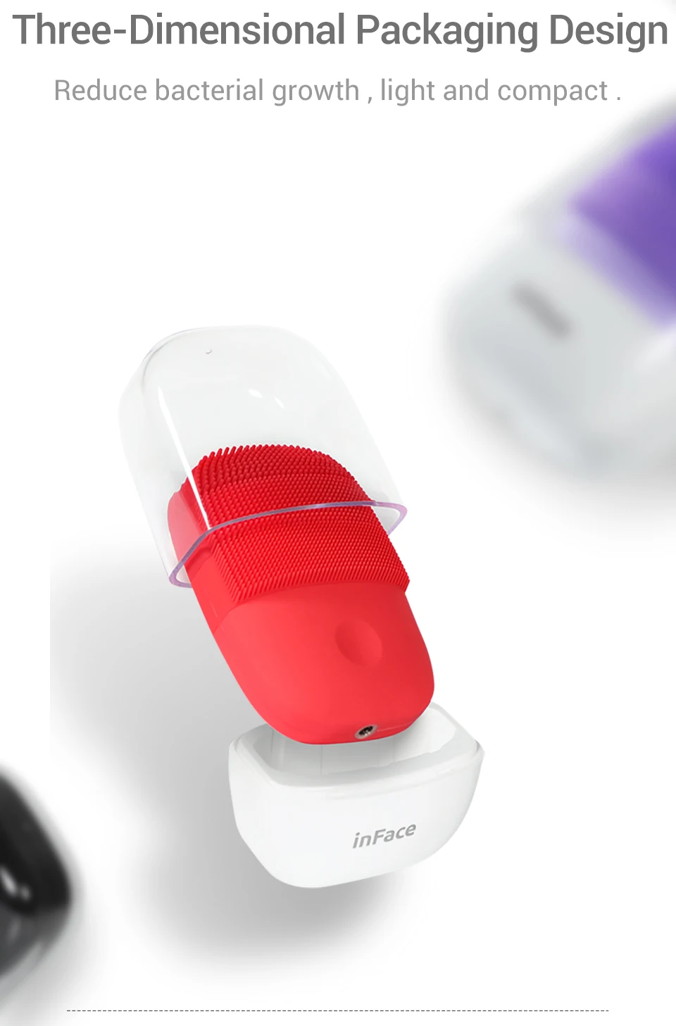 Xiaomi Mijia InFace умный Очищающий Инструмент глубокое очищение Sonic beauty прибор для ухода за лицом очищающий Массажер для ухода за кожей лица