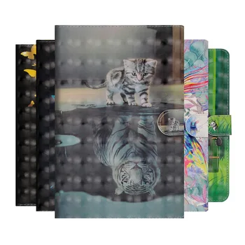 

3D Printing Cat PU Leather Case For Huawei MediaPad M5 8.4 inch SHT-W09 SHT-AL09 Smart Cover for Huawei M5 8.4 case +FilmGift