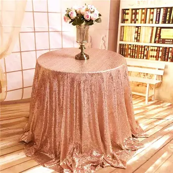 

Sequin round tablecloth square tablecloth rose gold sequin tablecloth table decoration dinner wedding birthday tableclot