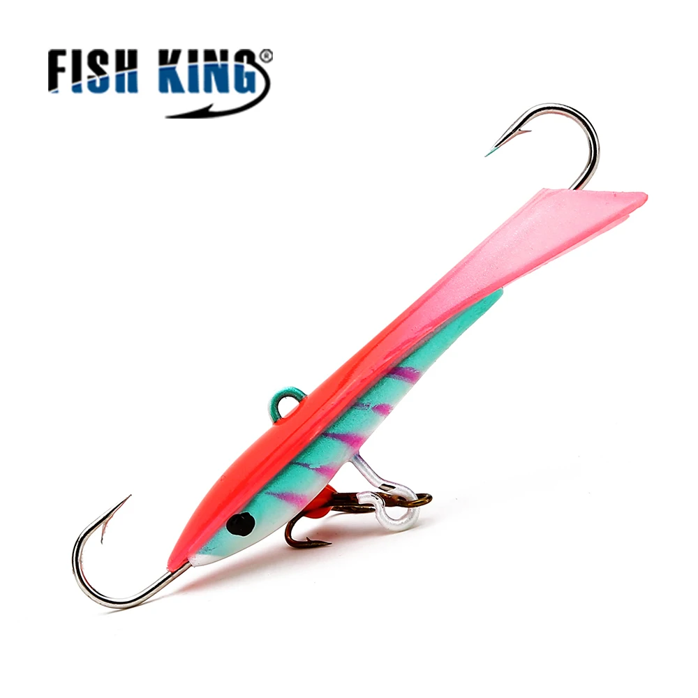 FISH KING 1 шт., 12 г/6,5 см, приманки для подледной рыбалки, зимняя приманка-стабилизатор, жесткая приманка для рыбалки, Свинцовые Приманки
