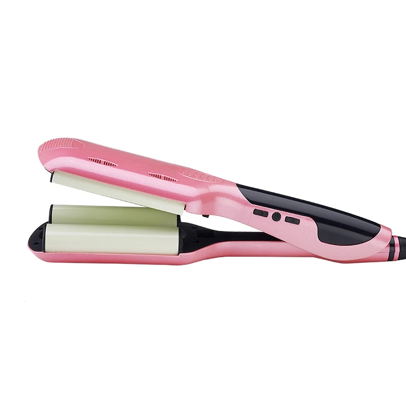 

Professional Wave Curling Iron Ceramic Hair Curler Deep Wavy Curler Led Temperature Hair Three Tube Hair Curler Roller