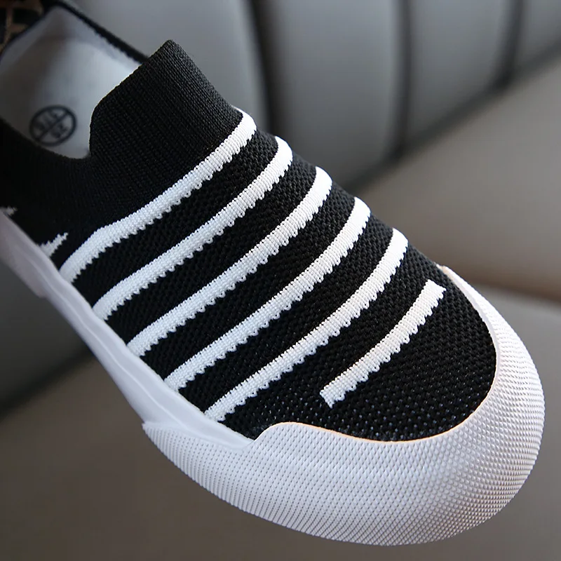 

Crayon Shoes 2019 New Style Spring And Autumn Children Fly Woven Breathable Casual Shoes Korean-style Slip-on Men And Women Chil