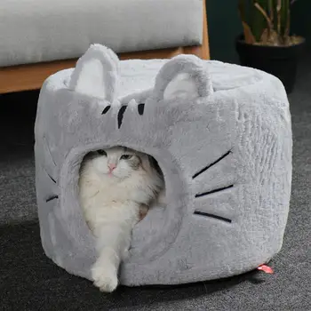 

1Pc Cat Sleeping Bag Soft Pet Bed Lovely Cat House Nest Winter Warm Sleeping Pouch