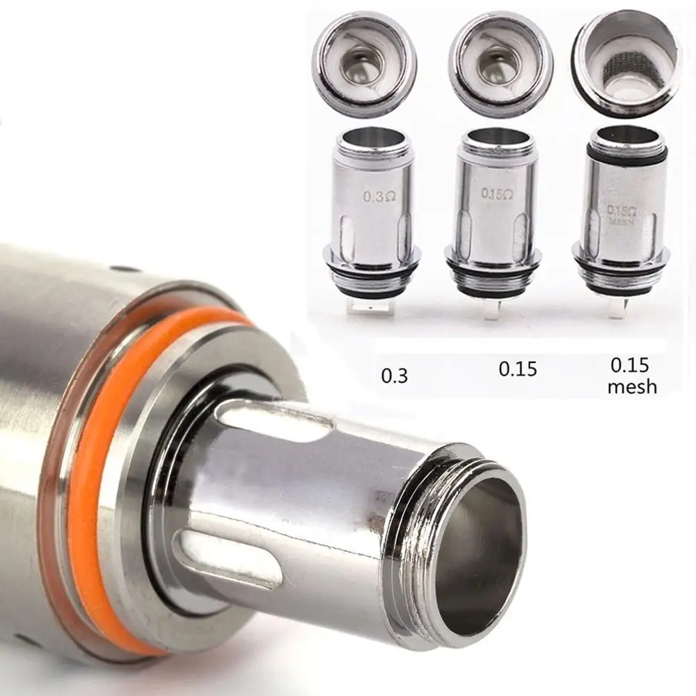 Vmiss 5 шт./кор. ручка 22 катушки 0.3ohm 0.15ohm сетки замена головка для Vape комплект