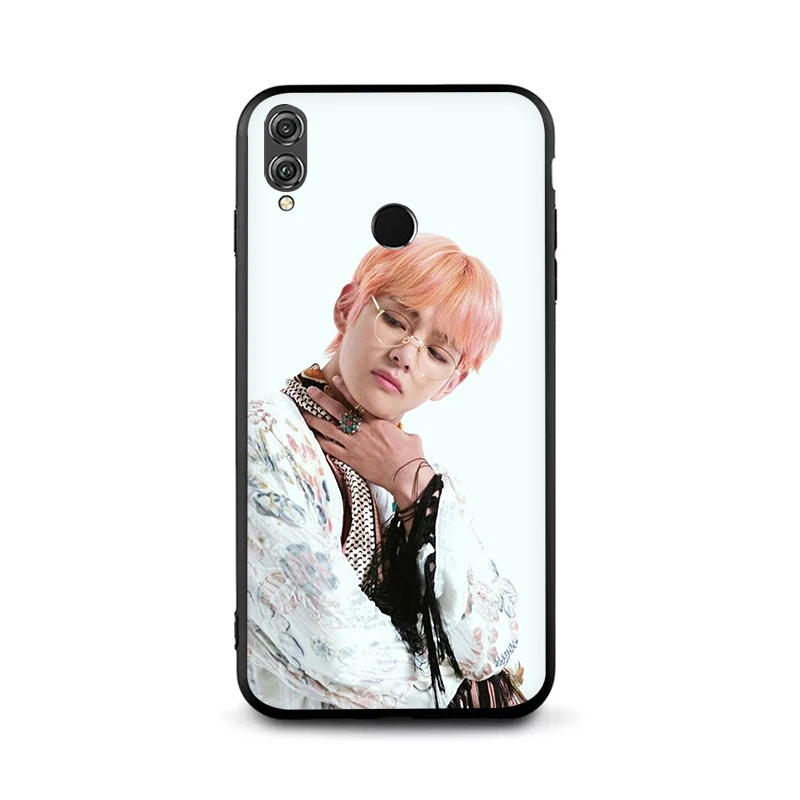 B11 Корейский KPOP хип-хоп V Kim Tae-hyung TPU Мягкий силиконовый чехол для huawei Honor 8 9 10 Lite 6A 7A 7X 8X 8C 9X Pro view 20 Pro - Цвет: B11