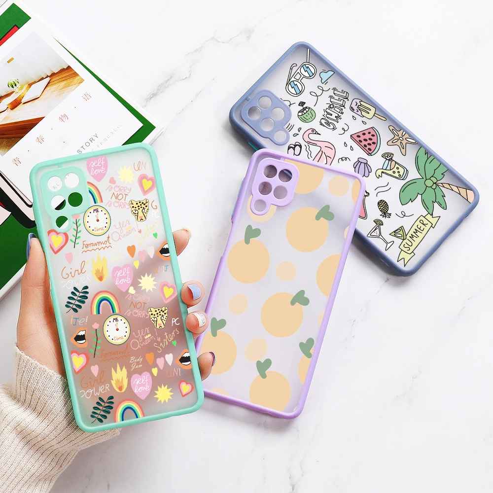 A32 Case For Samsung A52 Case Luxury Cover Samsung A72 A51 A 32 A71 A50 A70 A31 A21S A12 S21 Ultra S20 FE Plus A30 A52S 5G Funda