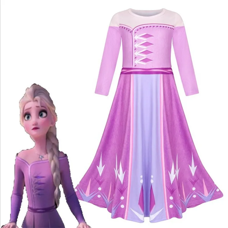 elsa purple dress frozen 2