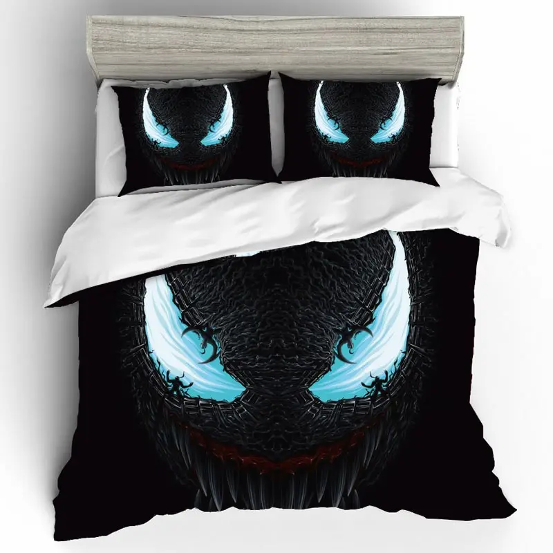 DQ0428 Домашний текстиль постельное белье Venom Ropa De Cama свадебный подарок Sabanas 3d комплект постельного белья королевского размера Lencol Cama Casal Cat постельное белье поплин - Цвет: DQ0428