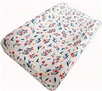 Baby Changing Pad Covers Infants Soft Breathable Stretchy Fitted Changing Table Sheets for Newborn Girls Boys - Цвет: White Leaf