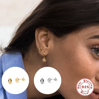 

MARY 925 Sterling Silver Stud Earrings For Women brinco Pierced Earring Oorbellen Luxury Earrings Couple Gift Fine Jewelry