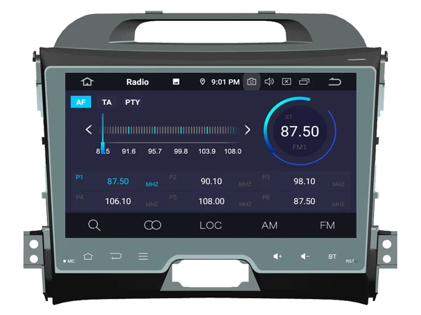 RUISO 4g+ 64g 8-Core dvd-плеер для автомобиля Android 9,0 для KIA SPORTAGE 2010 автомобильный мультимедийный DVD Авто Радио Стерео 1080P GPS wi-fi DVR dab obd ips