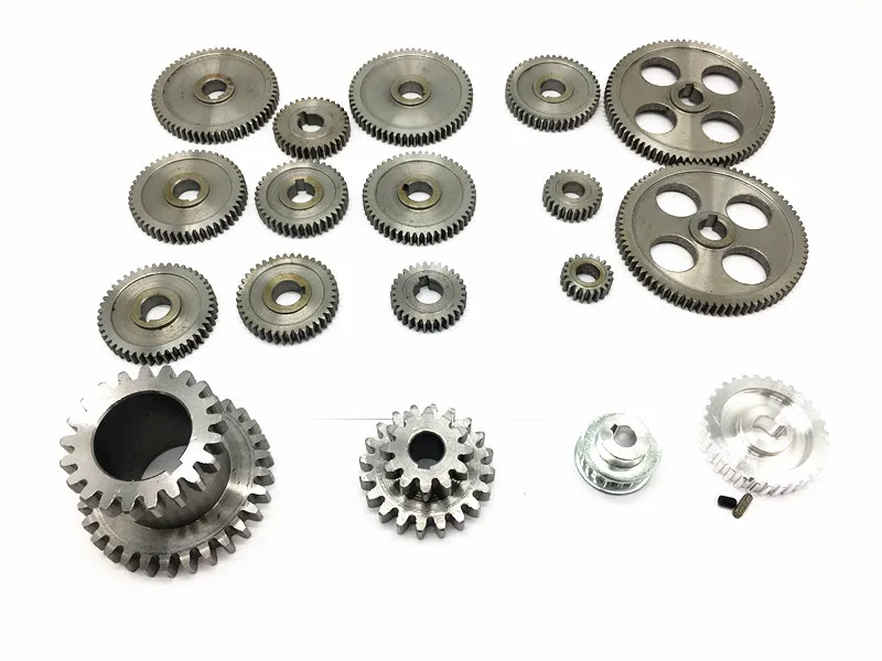 US $146.11 Freeshipping 18pcs In 1 SIEG CJ0618 Lathe Gear Mini Lathe Gears Metal Cutting Machine Gears