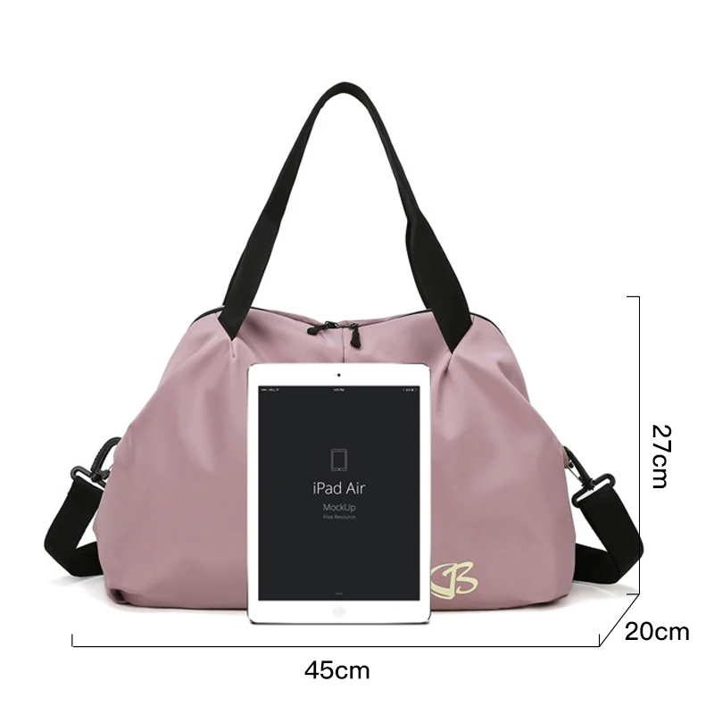 Bolsa De gimnasio para mujer, bolso De entrenamiento deportivo para viaje,  esterilla De Yoga seca y húmeda, X51B - AliExpress