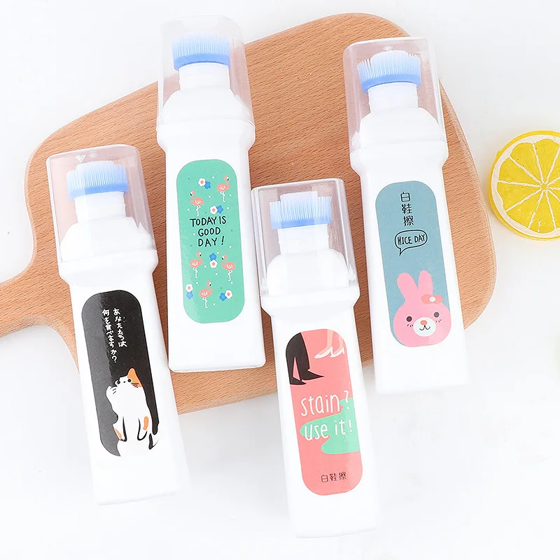 

2019 Douyin Celebrity Style White Shoe-brush MacBook Shoes Cleaning Agent Brightener Sponge Shoe Brush MacBook Shoe Brush Cleani