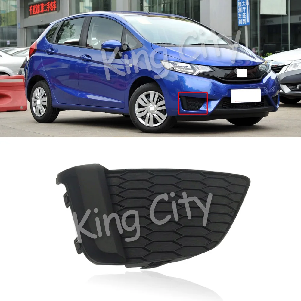 CAPQX для Honda Fit 14-15 передний бампер противотуманный светильник капот противотуманная фара рамка декоративная раковина отделка гарнир корпус гриль панель
