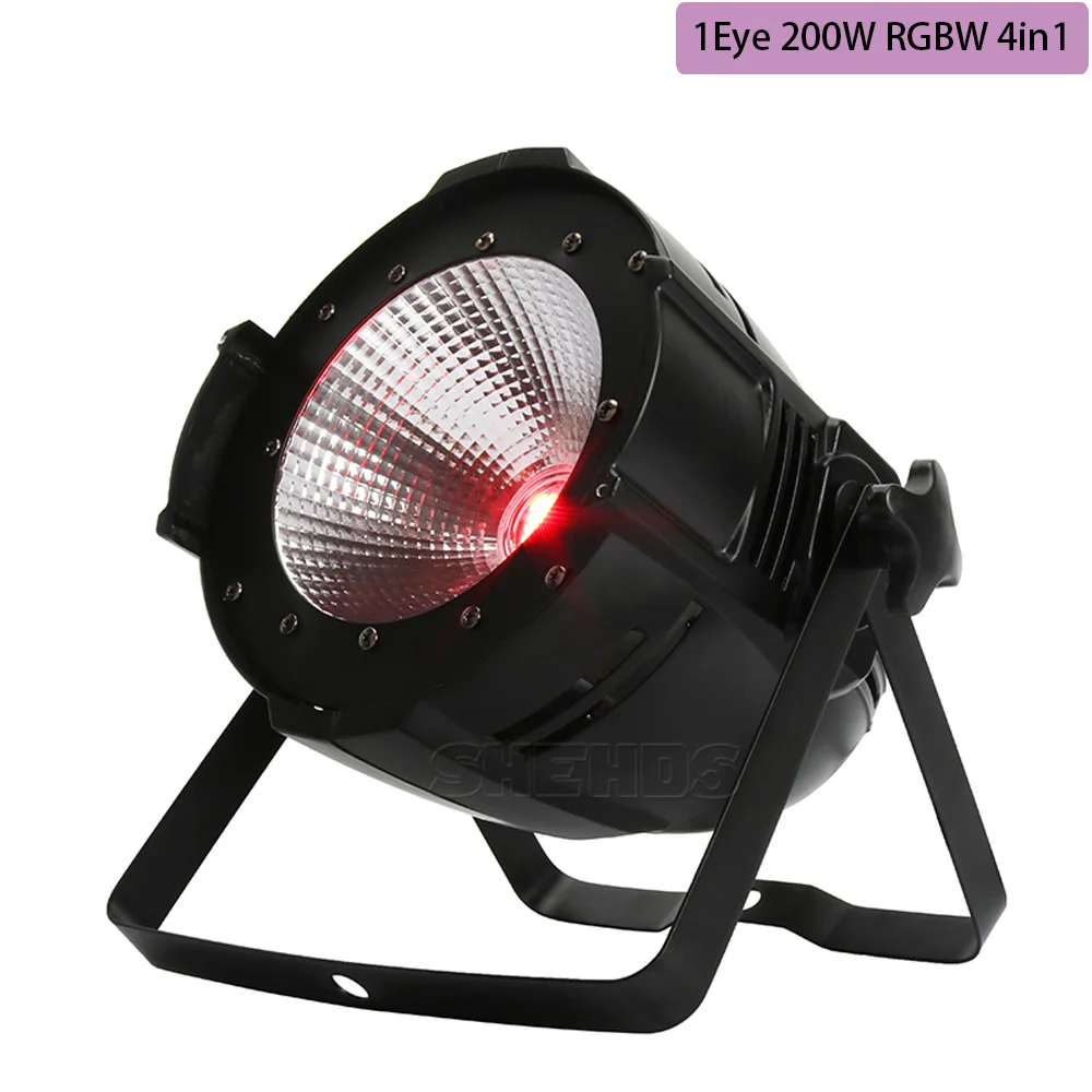 1 шт. 200 Вт COB Stgae светильник 4x100 Вт Led Blinder 100 Вт RGBWA UV 6в1/5в1/4в1/Холодный теплый белый DJ Par Точечный светильник для баров и театров - Цвет: 1Eye 200W 4in1