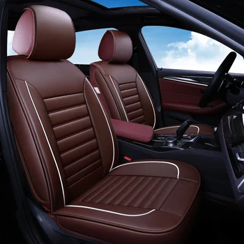 

Car Seat Cover Full Set PU Leather Vehicle Seat Protector Auto Accessories for Infiniti Fx Fx35 Fx37 Q50 Q70 Q70l Qx60 Qx70