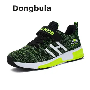 

Kids Shoes For Boys Girls Sneaker Mesh Breathable Sport Running Boys School Trainers Outdoor Travel Shoes 2019 Spring Autumn New