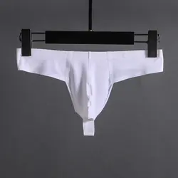 Сексуальные мужские стринги Мягкие обтягивающие короткие штаны сексуальное нижнее белье эластичные мужские трусы мужские