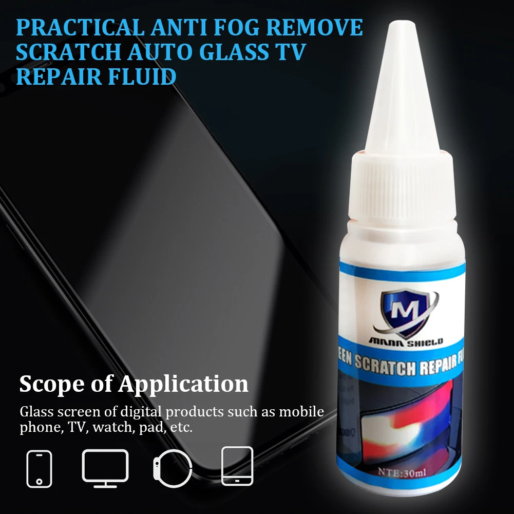 

Accessories Anti Fog Transparent Remove Scratch Mobile Phone Screen Repair Fluid Home Auto Glass Multipurpose Car TV Practical