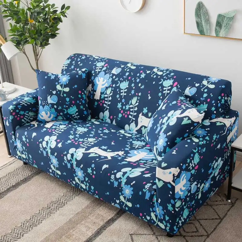Чехол для дивана CANIRICA для гостиной, чехол для дивана, эластичный чехол для дивана, чехол для дивана, чехол для одного/двух/трех сидений - Цвет: As Picture