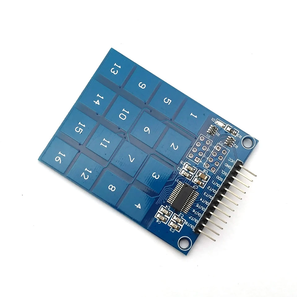 Arduino TTP229 16 Channel Digital Capacitive Switch Touch Sensor Module 