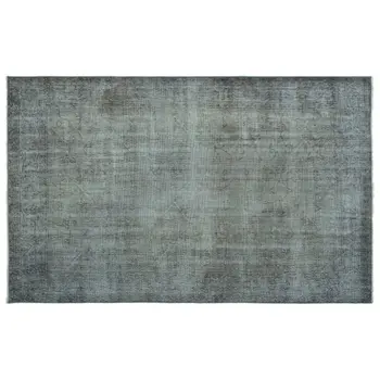 

Handmade Gray Vintage Overdyed Turkish Area Rug 169x270 Cm-5'7''X8'10''