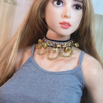 

Erotic Bells Collar Necklace For Couples Sexy Harajuku Style Sexy Toys Slave Flirting Fetish Chains Accessories Collar Necklace