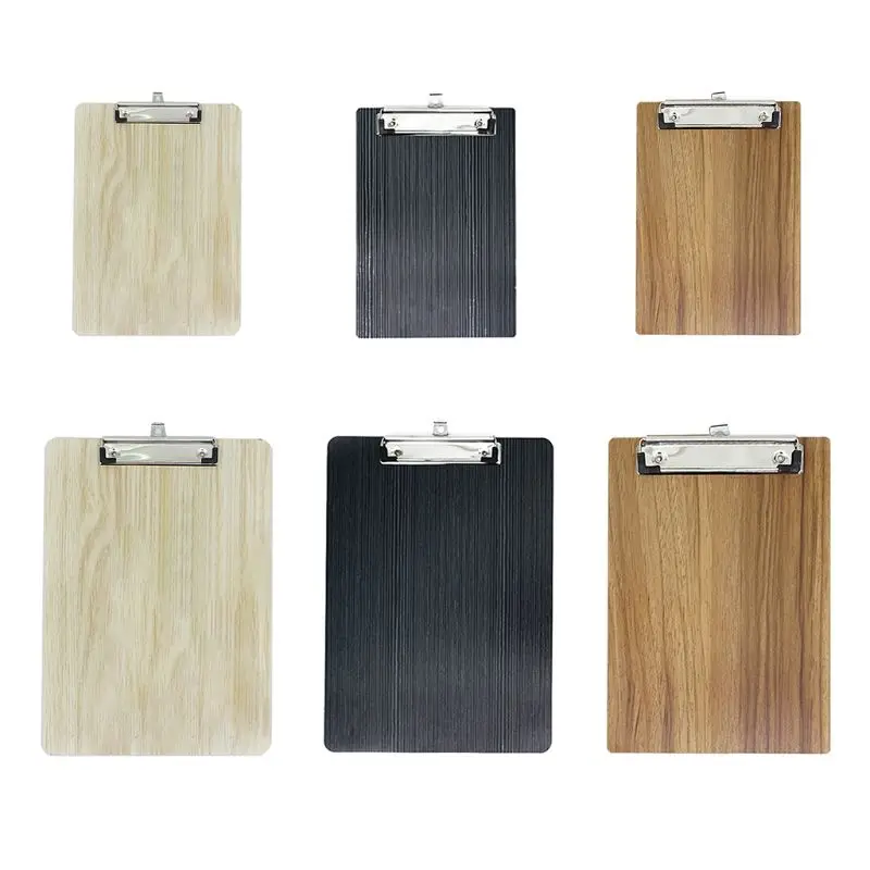 

Portable A4 A5 Wooden Writing Clipboard File Hardboard Office School Stationery