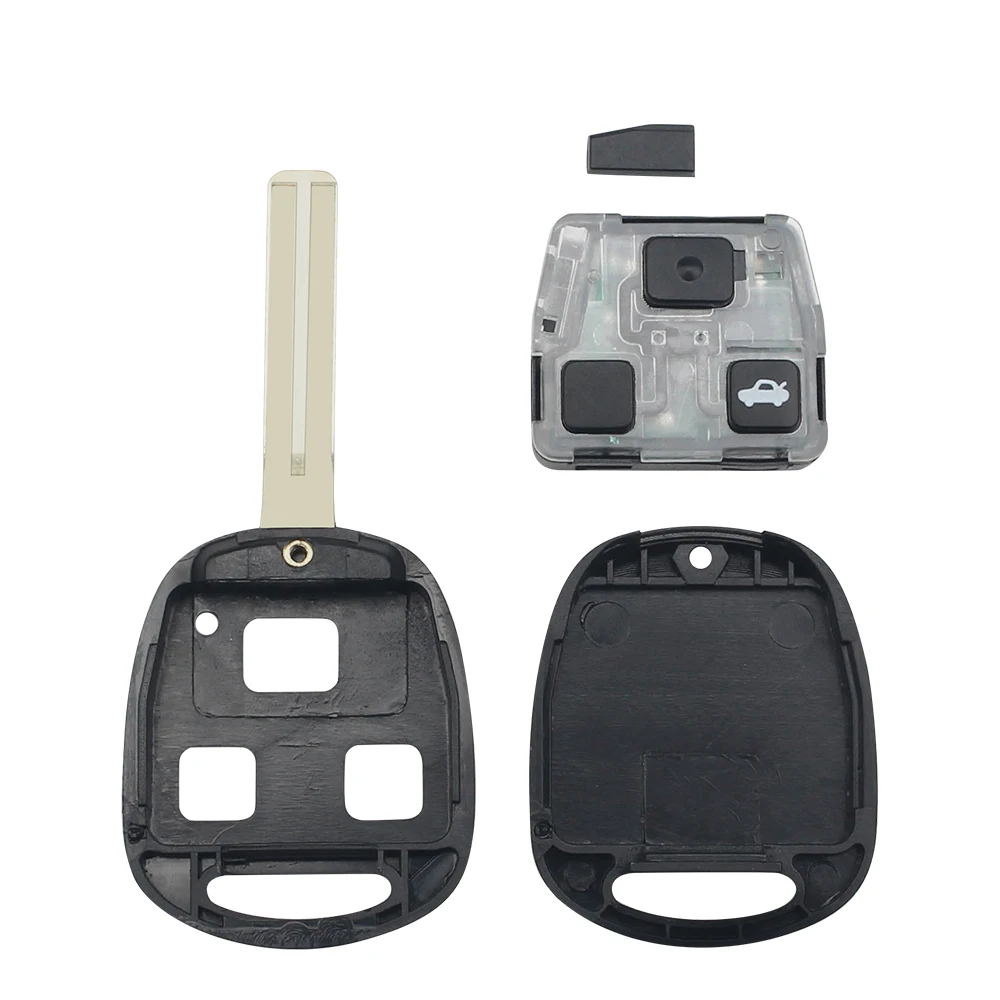 DANDKEY HYQ12BBT REPLACEMENT CAR REMOTE CONTROL KEY WITH 3 BUTTONS 4D67 CHIP 314.4MHZ FOB FOR LEXUS RX330 RX350 RX400H RX450H