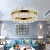 LED Modern Crystal Chandelier for living Room Morden Luxury Lighting Gold/ Chrome Polished Steel Design Hang lamp ► Photo 2/6