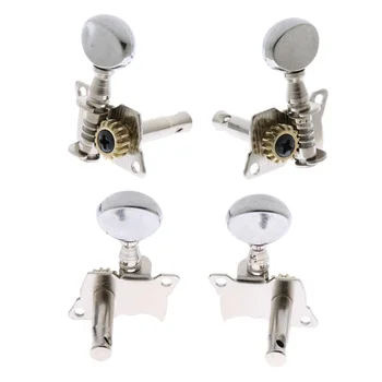 

4 String Guitar String Button Tuning Pegs Machine Heads Pack Of 4