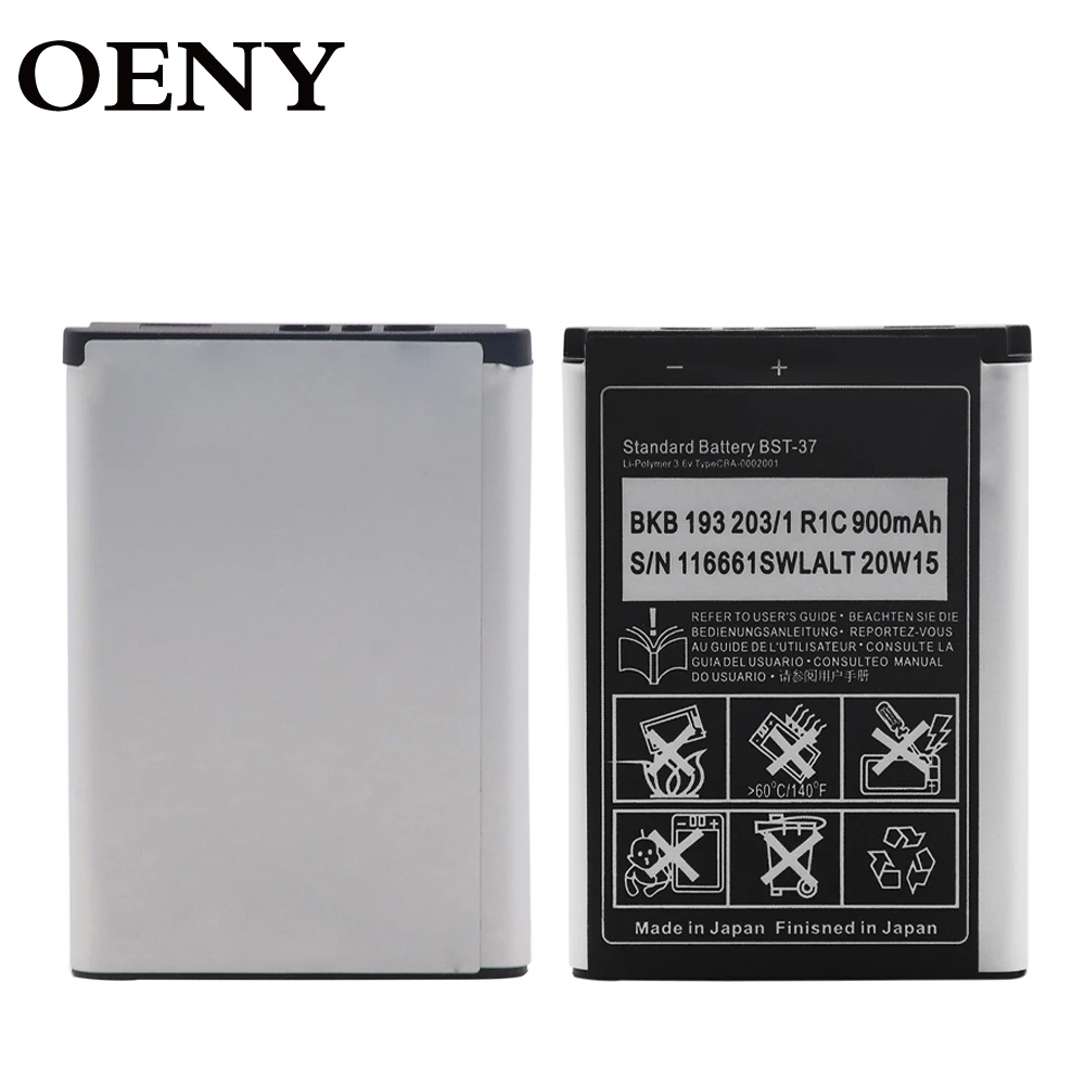 Новый аккумулятор BST37 BST для телефона Sony Ericsson J100i K200i K750 V600 K610i W700 D750i