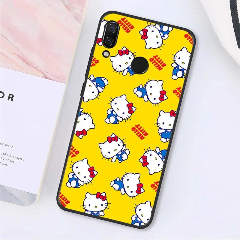Yinuoda милый Kawaii hello kitty чехол для телефона для Xiaomi Redmi Note 7 5 4 Redmi 5plus 6A Note4 4X A2 A2lite - Цвет: A3
