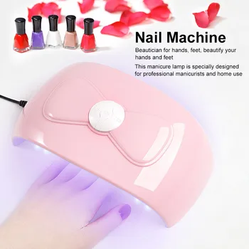 

54W Nail Dryer LED UV Lamp 18LEDS USB Gel Varnish Curing Machine Quickly Dry UV Lamp For Home Use Nail Art Manicure Tools