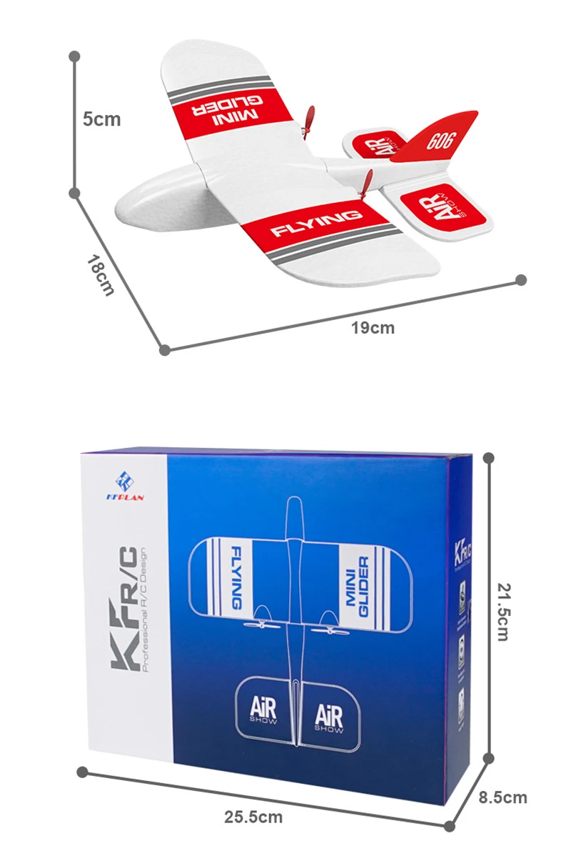 Kf606 2,4 ghz Rc самолет Epp планер из пеноматериала игрушка самолет 15 минут Fligt время Rtf самолет из пеноматериала игрушки Детские подарки оригинальная коробка