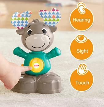 

Fisher-Price GJP70 Music Toy Star Elk Deer Multicolour Interactive Toy Gift To Kids