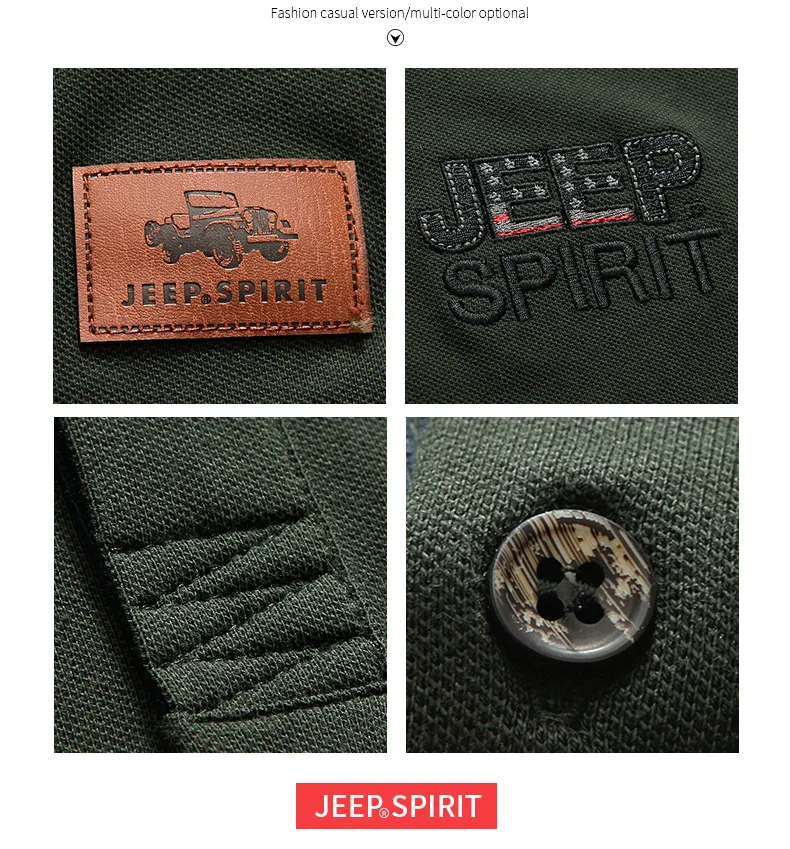 JEEP SPIRIT бренд поло осеннее рубашка мужская с длинным рукавом отложной воротник Повседневная Хлопковая мужская рубашка поло camisas рубашка поло HOMBRE