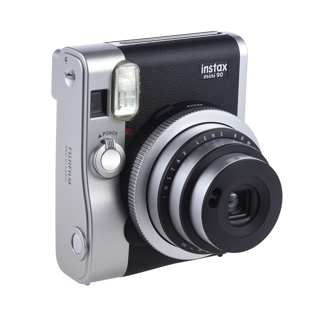

Fujifilm Instax Mini 90 Neo Classic Instant Camera Photo Film Cam w/ LCD Screen Support Macro Photography