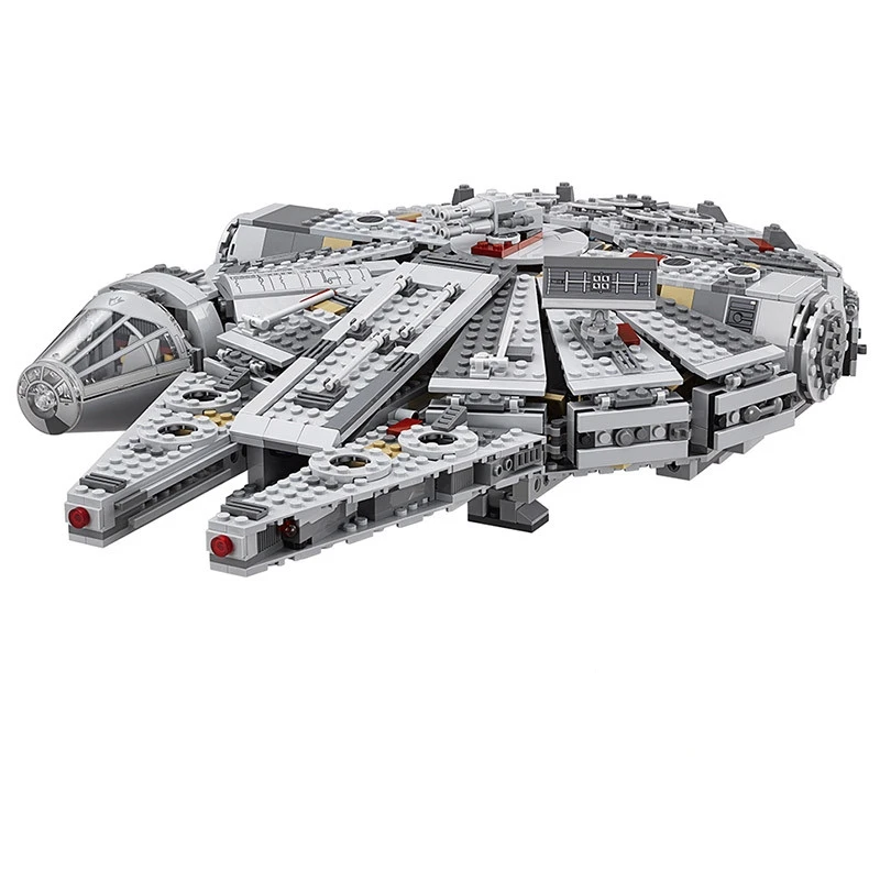 

1381 Pcs StarWars Millennium Fighter Building Blocks Toys Gifts With 75257 75015