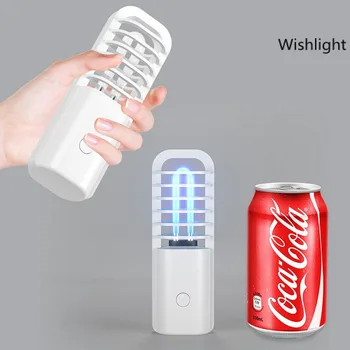 

2.5W Charging UV Sterilization Lamp USB Disinfection Lamp 800MAH USB Cable Use for Living Room Kitchen Bathroom Bedroom Portable
